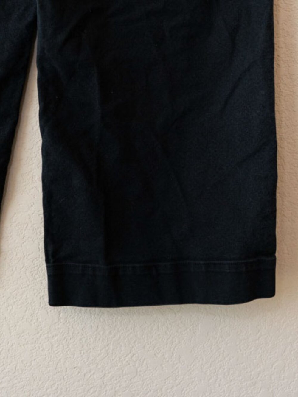 Madewell Black Wide Leg Cropped Jeans Womens 31 High Rise Crop Denim Pants - Picture 12 of 14